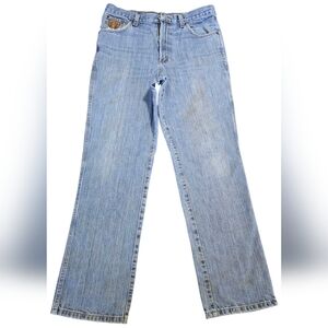 Cinch Light Blue Women's Flare Jeans